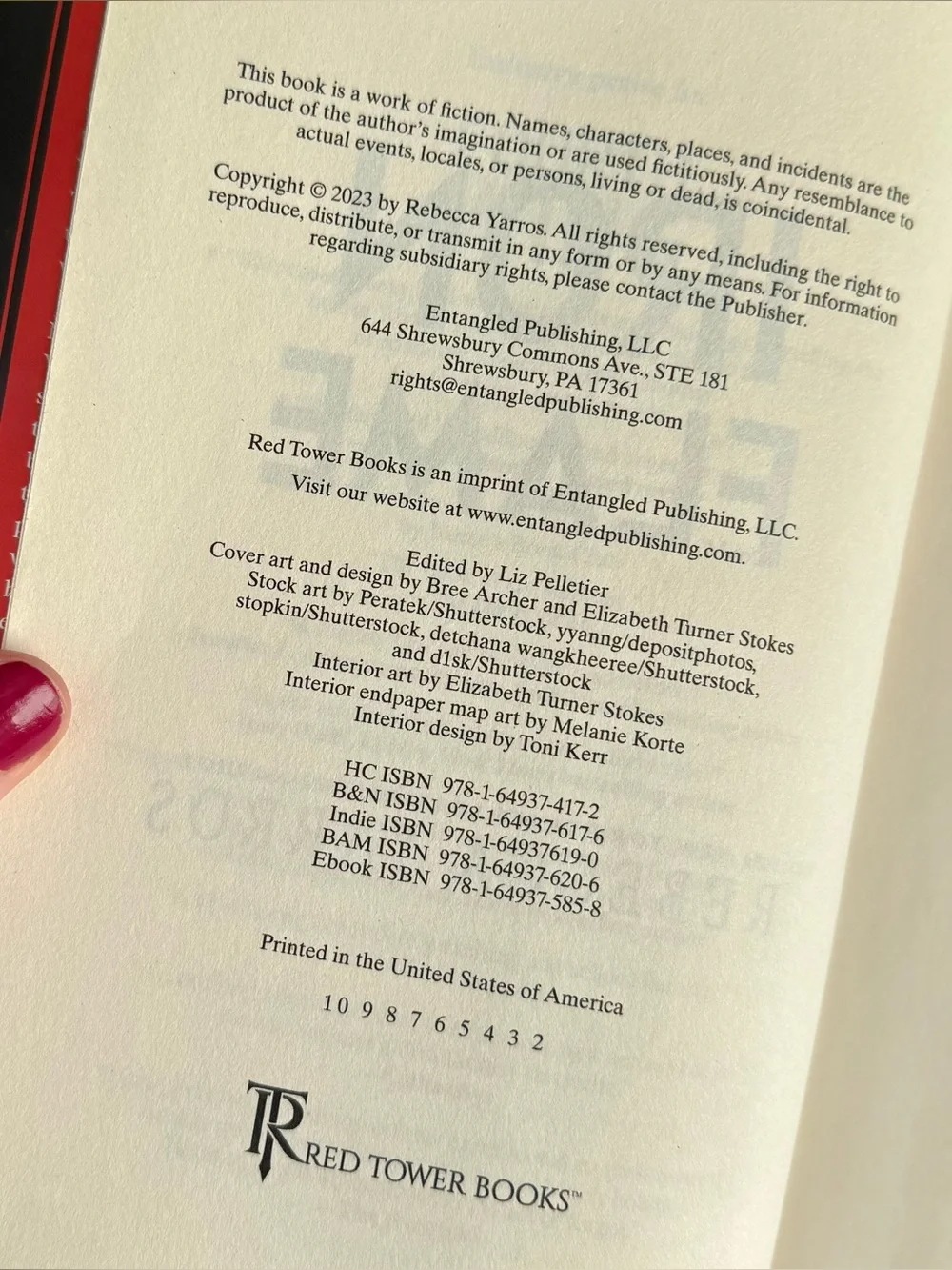 “Fourth Wing” Trilogy Hardback Collection (with two first editions!)